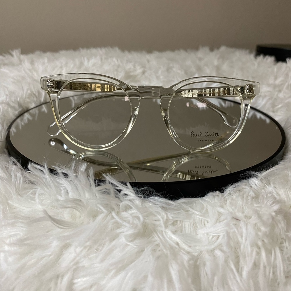 Paul Smith Eyeglasses/ Archer Series/ Model #: PSOP013V1/ Clear Frames
